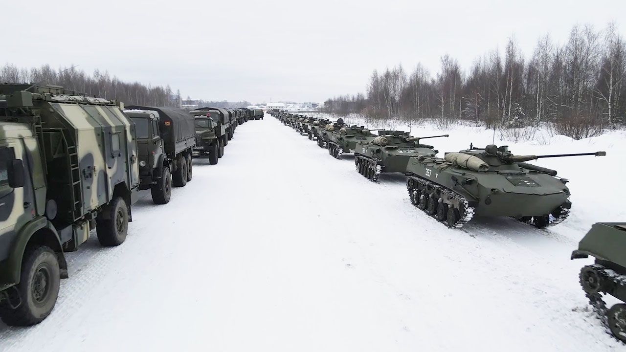 Rosjanie chcą zająć Donbas (fot. Defense Ministry Press Service/Handout/Anadolu/Getty, zdjęcie ilustracyjne)
