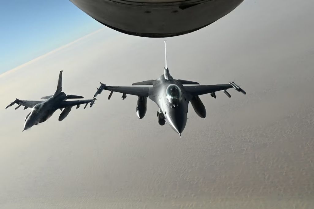 Вайсковыя самалёты ЗША. (Фота: centcom.mil)