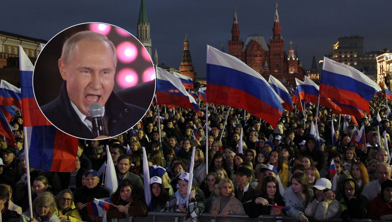 Władimir Putin przekonywał, że nie najeżdża i okupuje, lecz „wyzwala” (fot. Contributor/Getty Images)