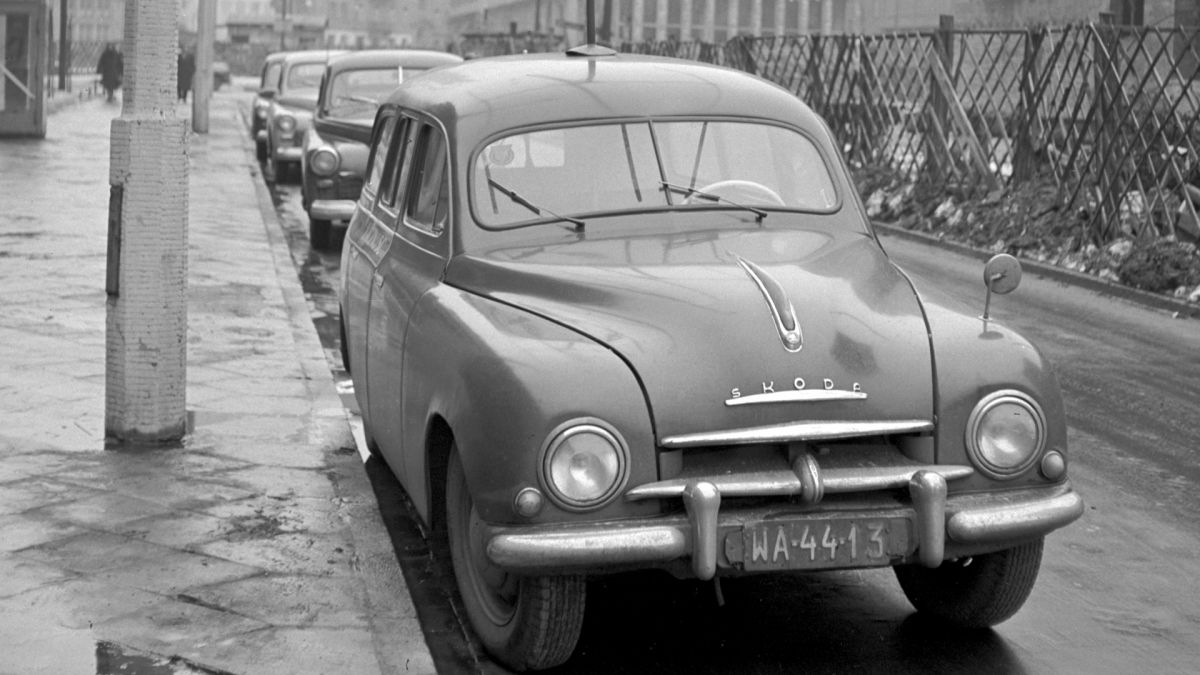 Wóz do badań zakłóceń, 1960 rok. Fot. TVP