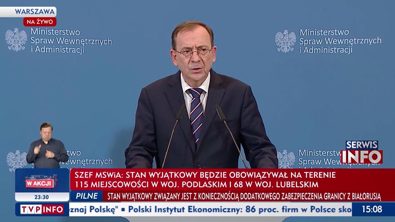 Stan wyjątkowy w polsce kiedy byl