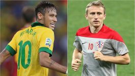 Neymar (L) i Luka Modrić (fot. Getty) Neymar (L) i Luka Modrić (fot. Getty)