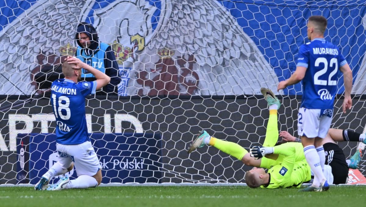 Obrońcy Lecha pozbawili go szans na mistrzowski tytuł (fot. PAP)