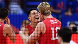 W środku David Smith (fot. FIVB)