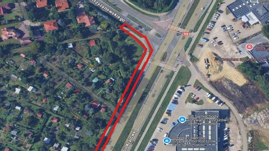 Uwaga kierowcy - utrudnienia i zmiana organizacji ruchu na al. Armii Krajowej w Rzeszowie