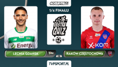 #1z16 Ekstraquiz, 1/4 finału: Lechia Gdańsk – Raków Częstochowa (fot. TVP)