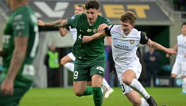 Erik Exposito i Wojciech Hajda (fot. PAP/Sebastian Borowski)