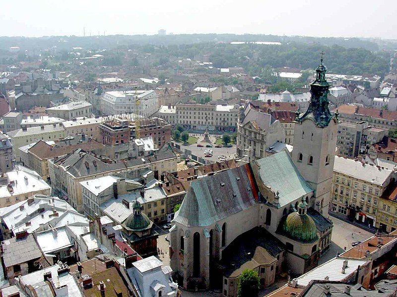 Львоў, Украіна. (Фота: wikimapia.org)