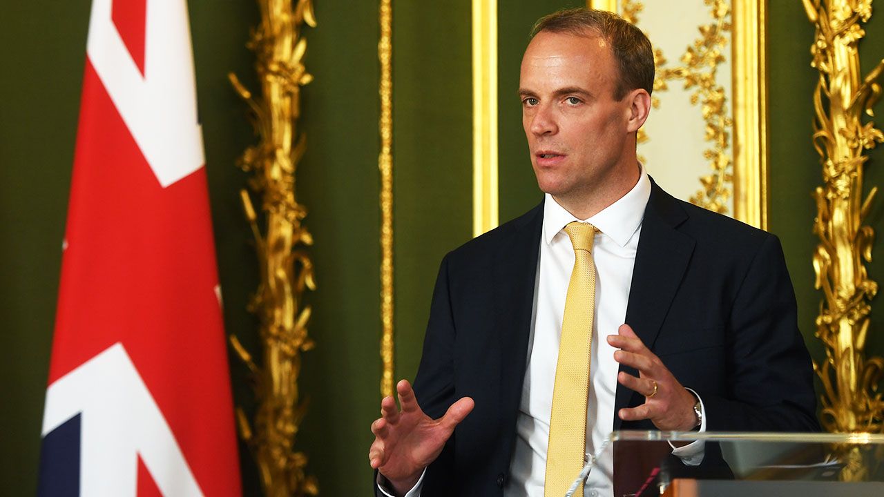 Minister sprawiedliwości Dominic Raab (fot. Peter Summers/WPA Pool/Getty Images) Minister sprawiedliwości Dominic Raab (fot. Peter Summers/WPA Pool/Getty Images)