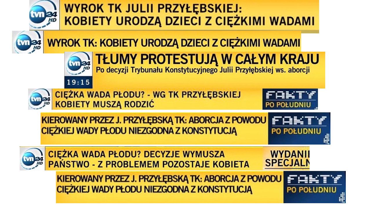 (fot. screen TVN24) (fot. screen TVN24)