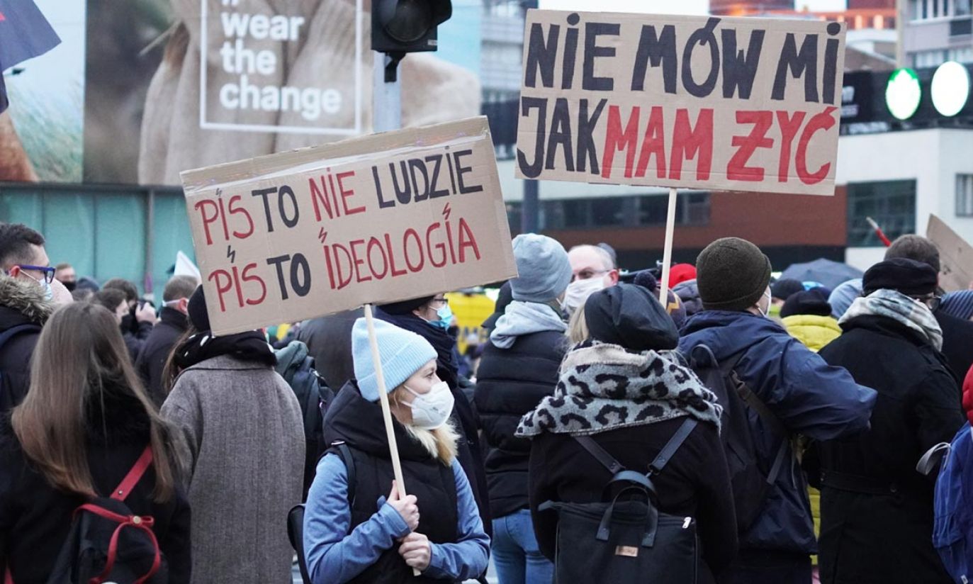 Strajk Kobiet w Warszawie