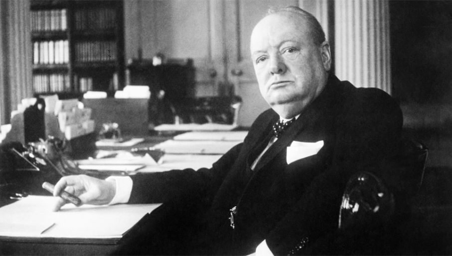 Prawdę o latających spodkach chciał poznać premier Winston Churchill (fot. Imperial War Museum)