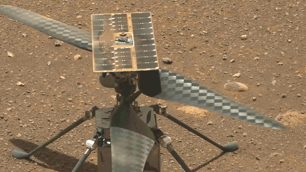 Śmigłowiec przeszedł testy (fot. NASA/JPL-Caltech) Śmigłowiec przeszedł testy (fot. NASA/JPL-Caltech)