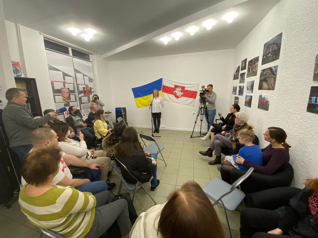 Імпрэза ў прасторы «МедыяПортБеларусь». Фота з асабістага архіву Руслана Кулевіча