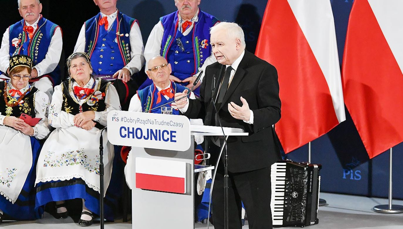 Jarosław Kaczyński (fot. PAP/Adam Warżawa)