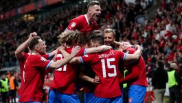 Piłkarze reprezentacji Czech pokonali Wyspy Owcze 1:0 (fot. PAP/EPA)