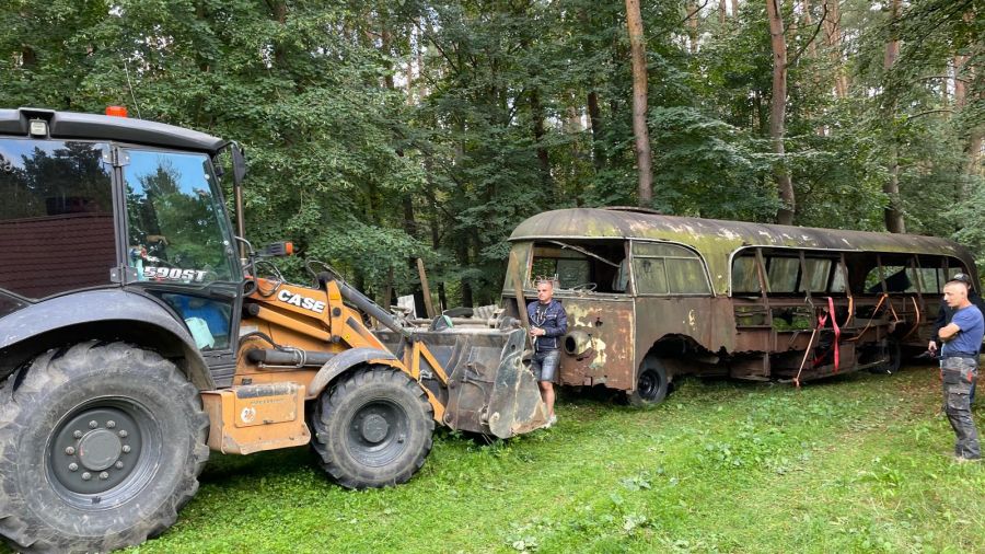 Autobus, Bałtyk, Gmina Oborniki (fot. Gmina Oborniki/Facebook/Paweł)