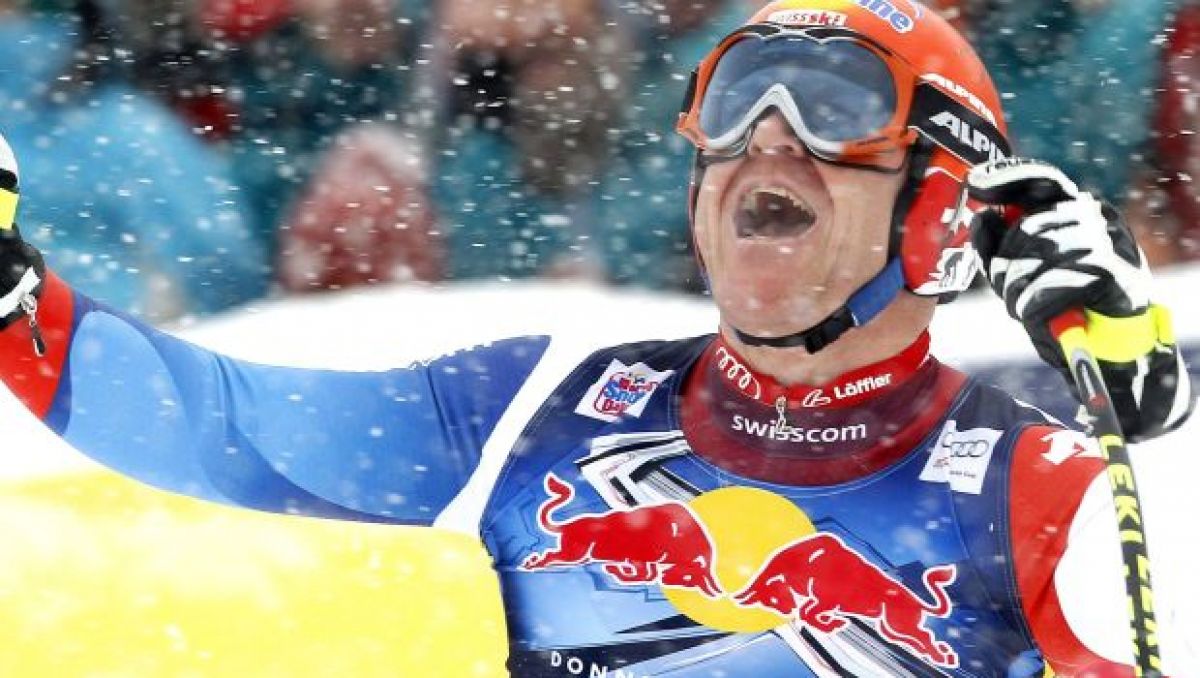 Szwajcar był lepszy od drugiego Romeda Baumana o 0,24 s (fot.PAP/EPA) Szwajcar był lepszy od drugiego Romeda Baumana o 0,24 s (fot.PAP/EPA)