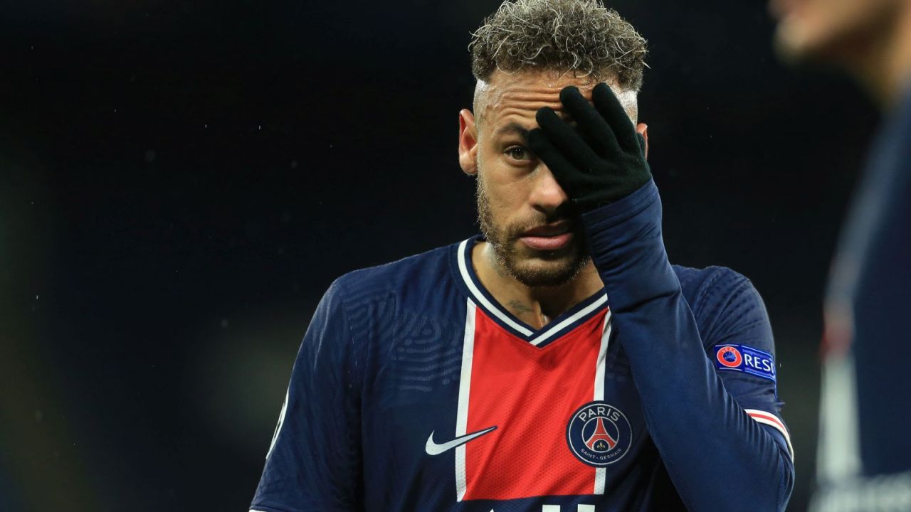 Neymar zdobył w niedzielę gola, ale PSG tylko zremisowało na wyjeździe z Rennes (fot. Getty)