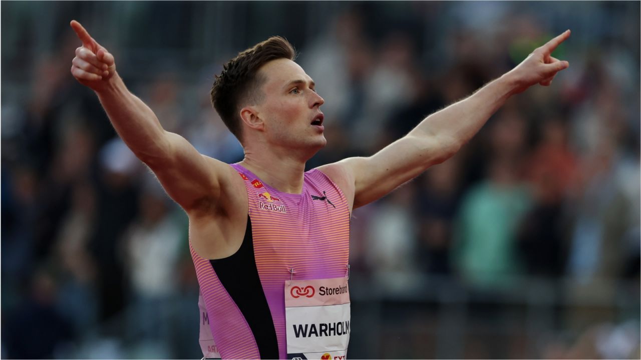 Karsten Warholm pobił rekord świata na mityngu Diamentowej Ligi w Oslo (fot. Getty Images)