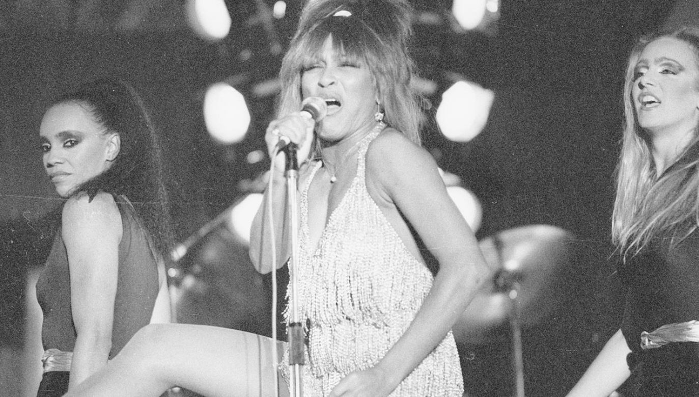 Tina Turner wystąpiła w Polsce w grudniu 1981 roku (fot. PAP/CAF/Wojciech Frelek)