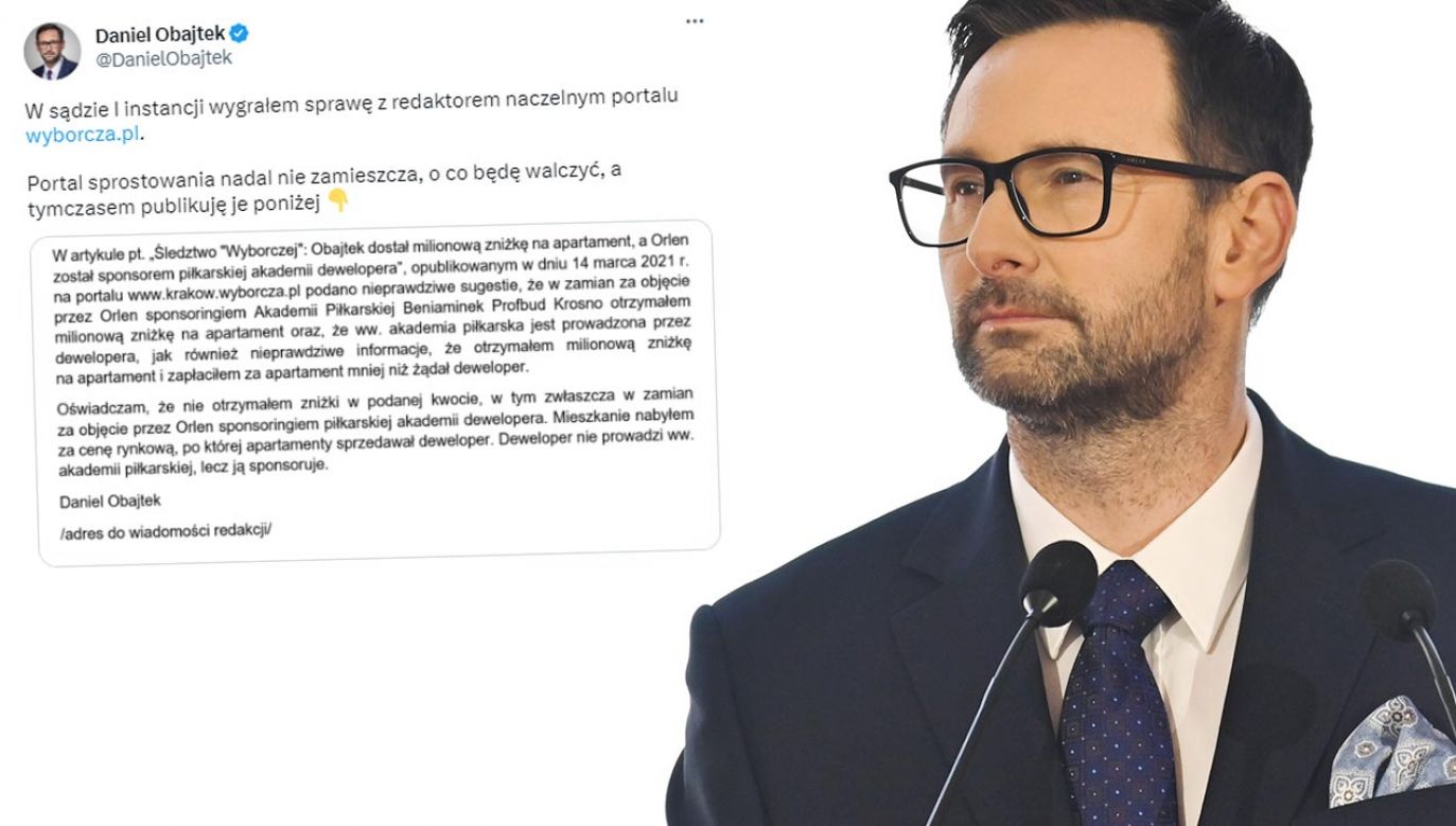 Prezes PKN Orlen Daniel Obajtek (fot. PAP/Marcin Bielecki)