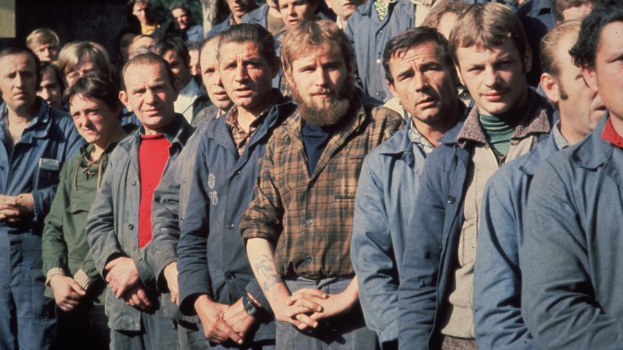 Stocznia Gdańska im. Lenina, sierpień 1980 roku. Fot. Keystone/Getty Images