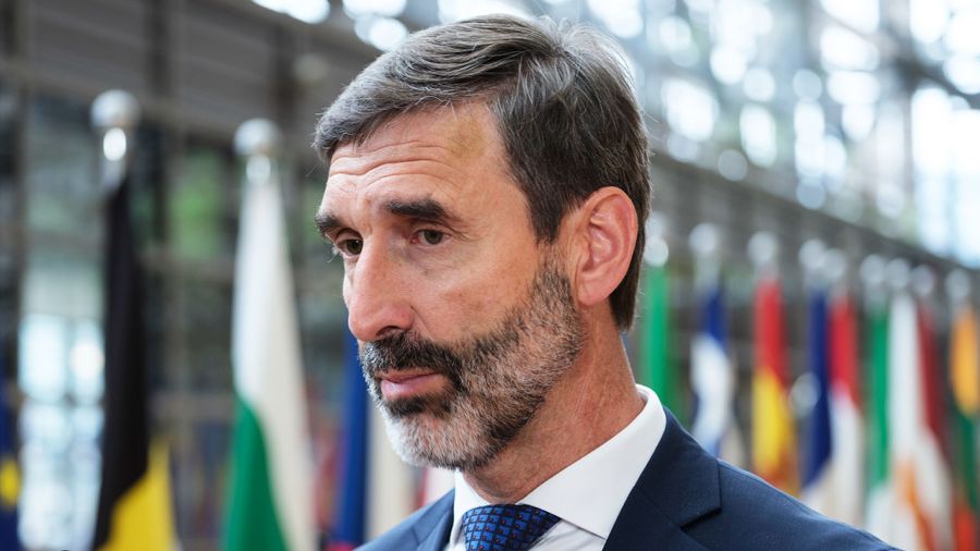Szef słowackiego MSZ Juraj Blanár (fot. Thierry Monasse/Getty Images).