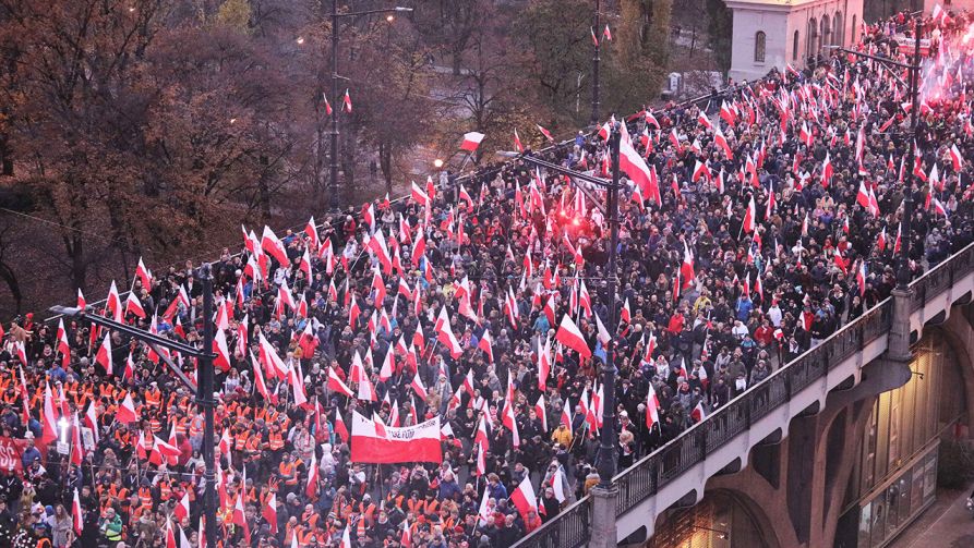 „Najwyższy czas, aby ponoć dobrze wykształceni niemieccy dziennikarze uświadomili sobie różnicę między nacjonalizmem i patriotyzmem” (fot. arch.PAP/Paweł Supernak)