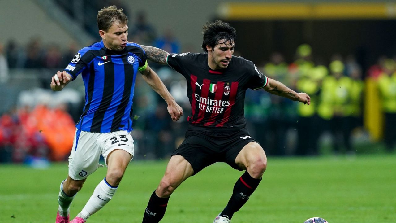 Nicolo Barella i Sandro Tonali (fot. Getty Images)