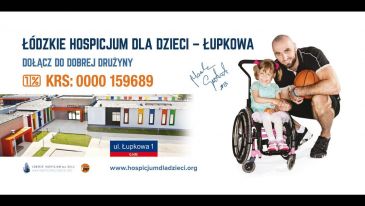 Jeden procent podatku na rzecz łódzkiego hospicjum
