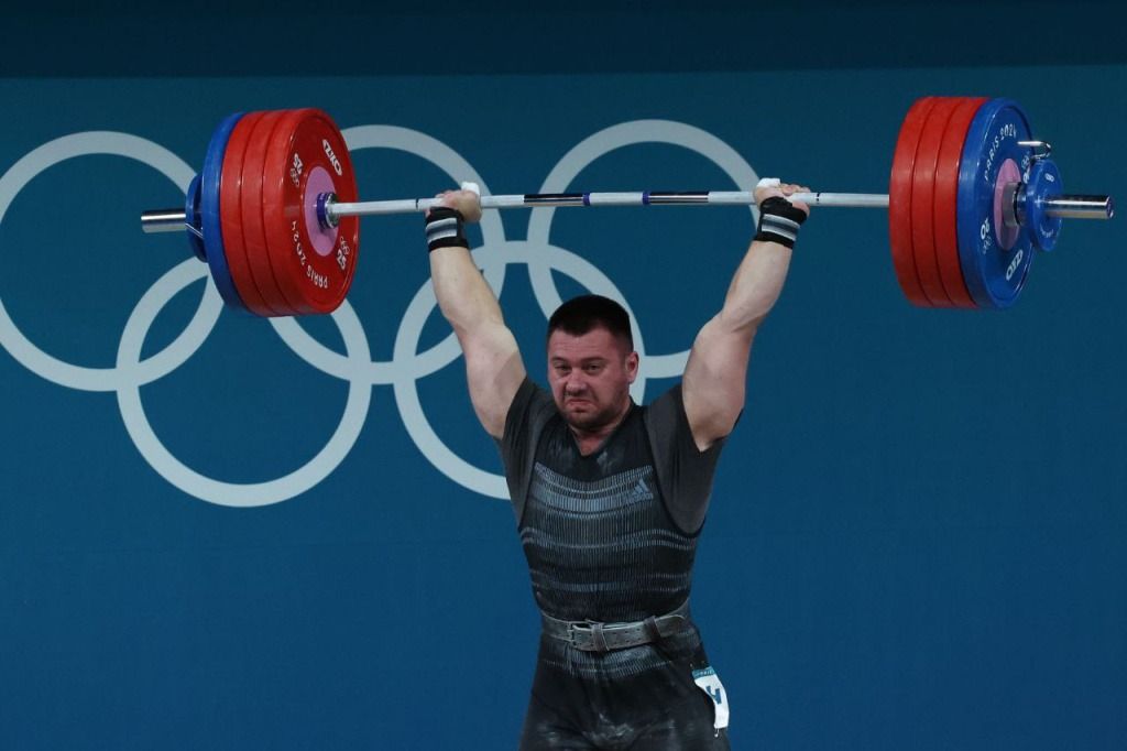 Яўген Ціханцоў падчас спаборніцтваў на Алімпіядзе. Фота: noc.by