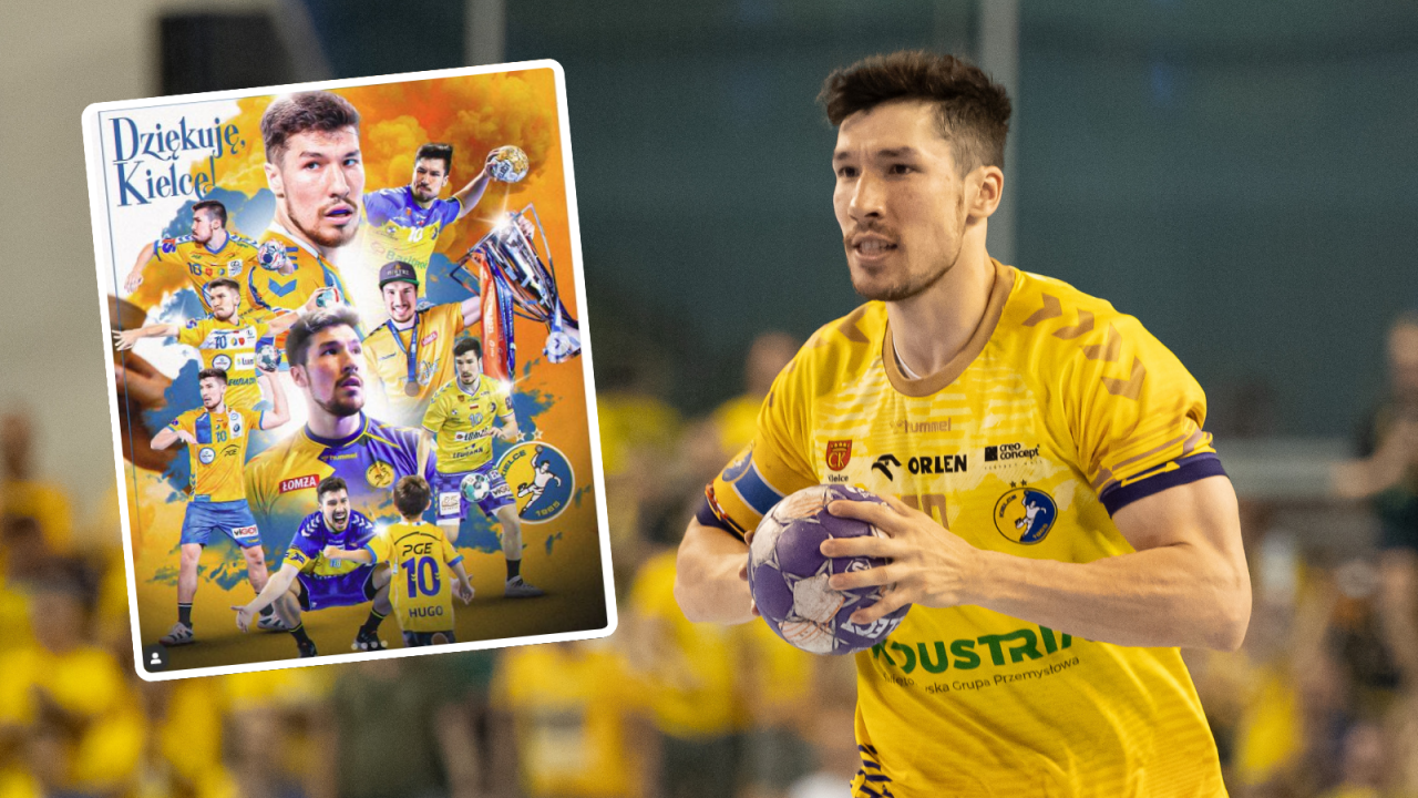 Alex Dujshebaev ma przed sobą ostatni sezon w Industrii Kielce (fot. Paweł Bejnarowicz / Instagram)