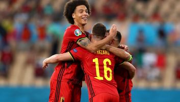 Piłkarze reprezentacji Belgii (fot. Getty Images)