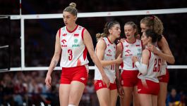 Na pierwszym planie Magdalena Stysiak (fot. Getty)