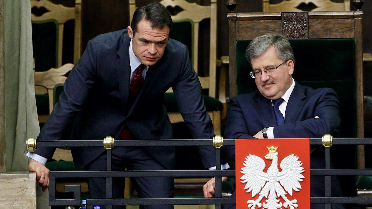 Sławomir Nowak i Bronisław Komorowski w Sejmie w marcu 2011 roku (fot. arch.PAP/Radek Pietruszka) Sławomir Nowak i Bronisław Komorowski w Sejmie w marcu 2011 roku (fot. arch.PAP/Radek Pietruszka)