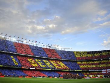 Trybuny Camp Nou