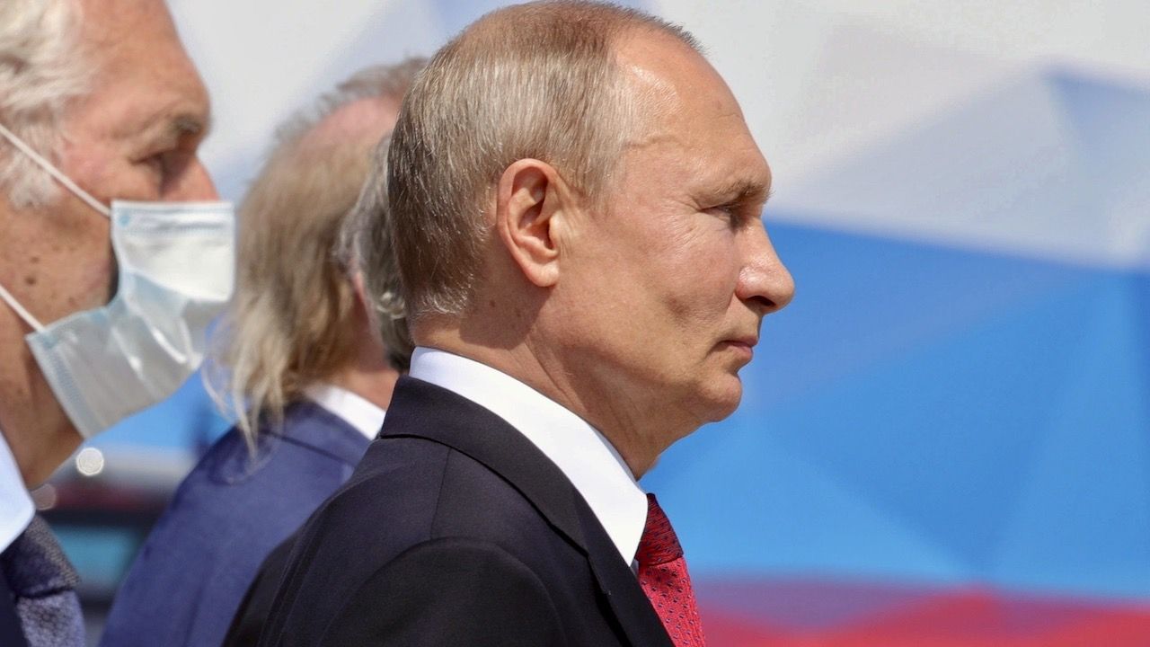 Putin wznosi sowieckie kłamstwa na poziom wyższy, niż robił to Stalin – komentuje prof. Andrzej Nowak (fot. PAP/EPA/MICHAEL KLIMENTYEV/SPUTNIK/KREMLIN POOL) Putin wznosi sowieckie kłamstwa na poziom wyższy, niż robił to Stalin – komentuje prof. Andrzej Nowak (fot. PAP/EPA/MICHAEL KLIMENTYEV/SPUTNIK/KREMLIN POOL)
