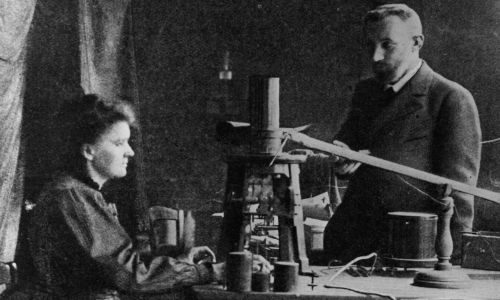 Pierre i Maria Curie (fot. Hulton Archive/Getty Images)