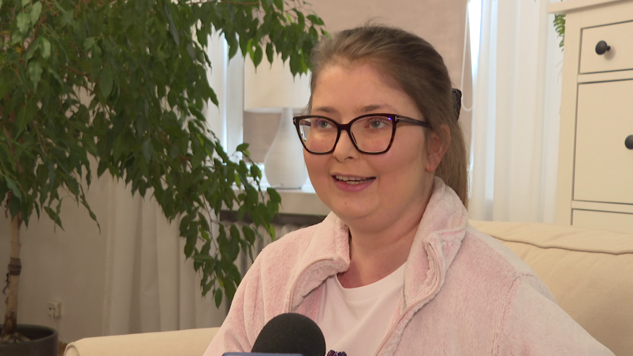 Choroba nie przeszkodziła Wiktorii skończyć studia i rozpocząć pracę. Fot. TVP3 Katowice