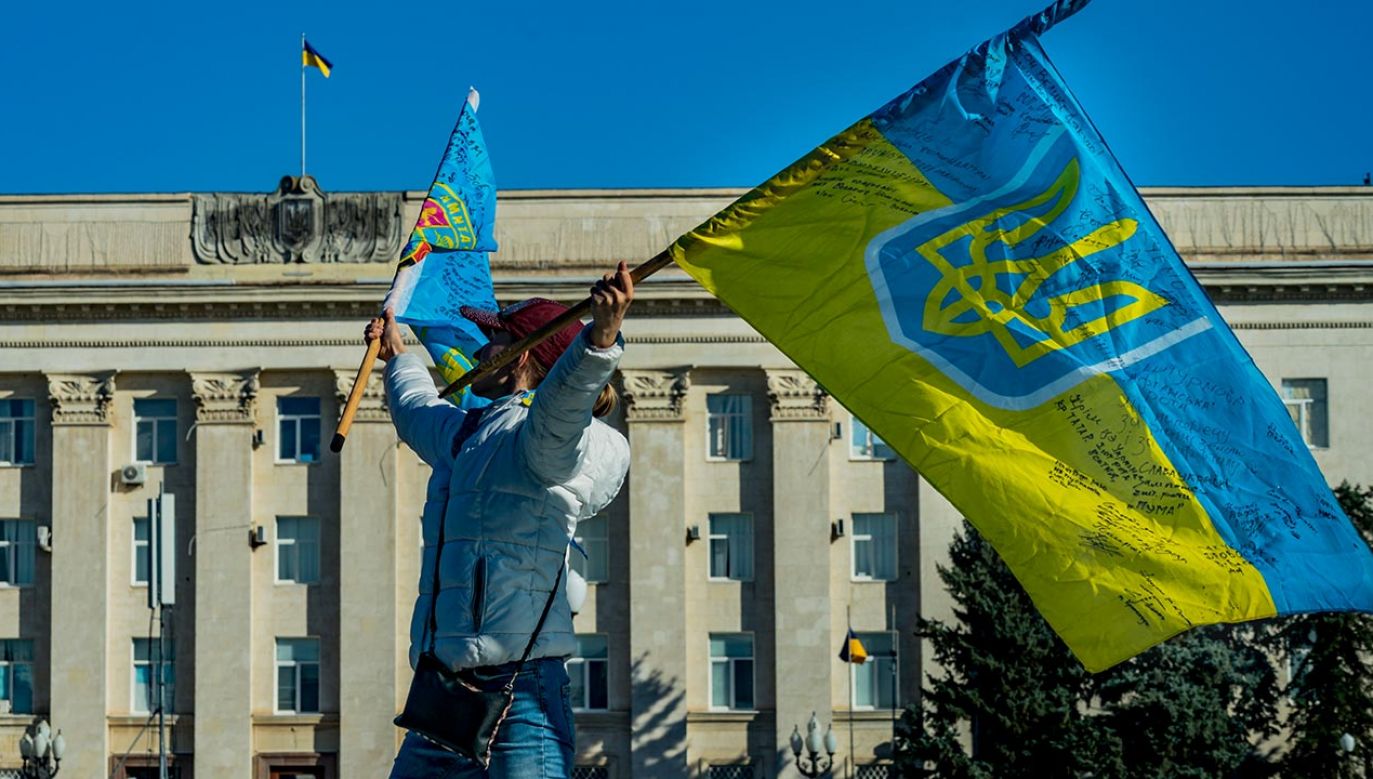 Odzyskanie przez Ukrainę Chersonia to kolejny dowód na skuteczność taktyki międzynarodowego wspierania Ukrainy (fot. Celestino Arce/NurPhoto via Getty Images)