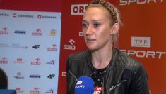 Kamila Lićwinko o lekkoatletyce na Woronicza (fot. TVP)