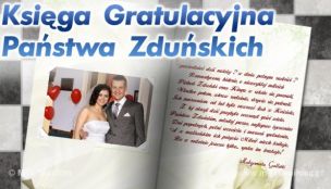 Księga Gratulacyjna Państwa Zduńskich