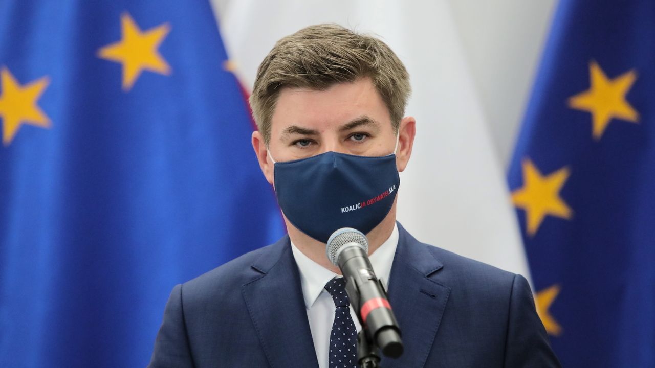 Rzecznik prasowy PO Jan Grabiec (fot. PAP/Wojciech Olkuśnik) Rzecznik prasowy PO Jan Grabiec (fot. PAP/Wojciech Olkuśnik)