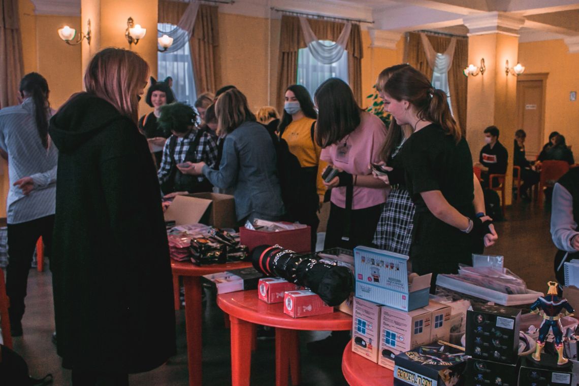 Фестываль косплэю ў Полацку ў 2020 годзе. (Фота: vk.com/kampai_polotsk)