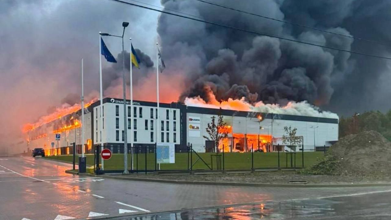 Aftermath of Russian missile and drone strike in Lviv