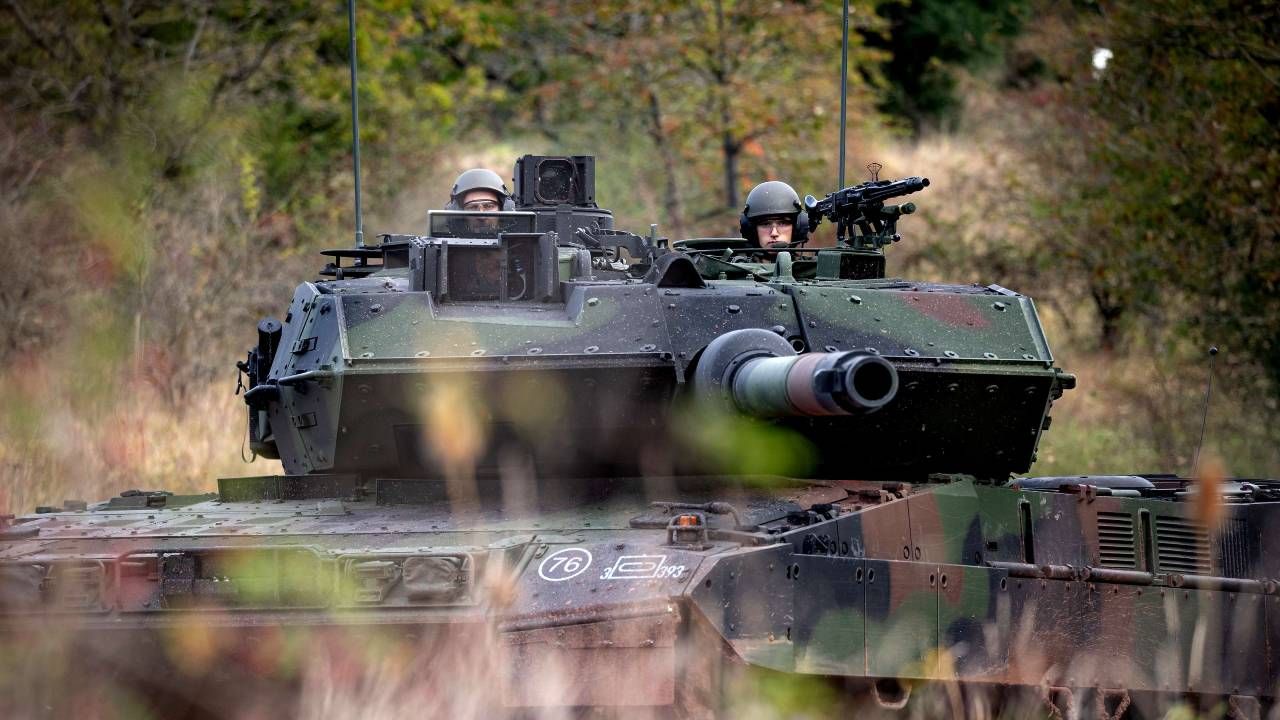 Ukraina potrzebuje nowoczesnych czołgów (fot. Bundeswehr)