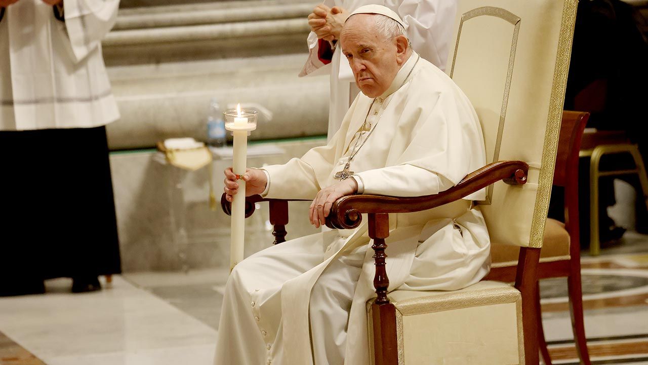 Papież Franciszek (fot. Franco Origlia/Getty Images)