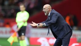 Michał Probierz w meczu reprezentacji Polski z Mołdawią (fot. Getty)