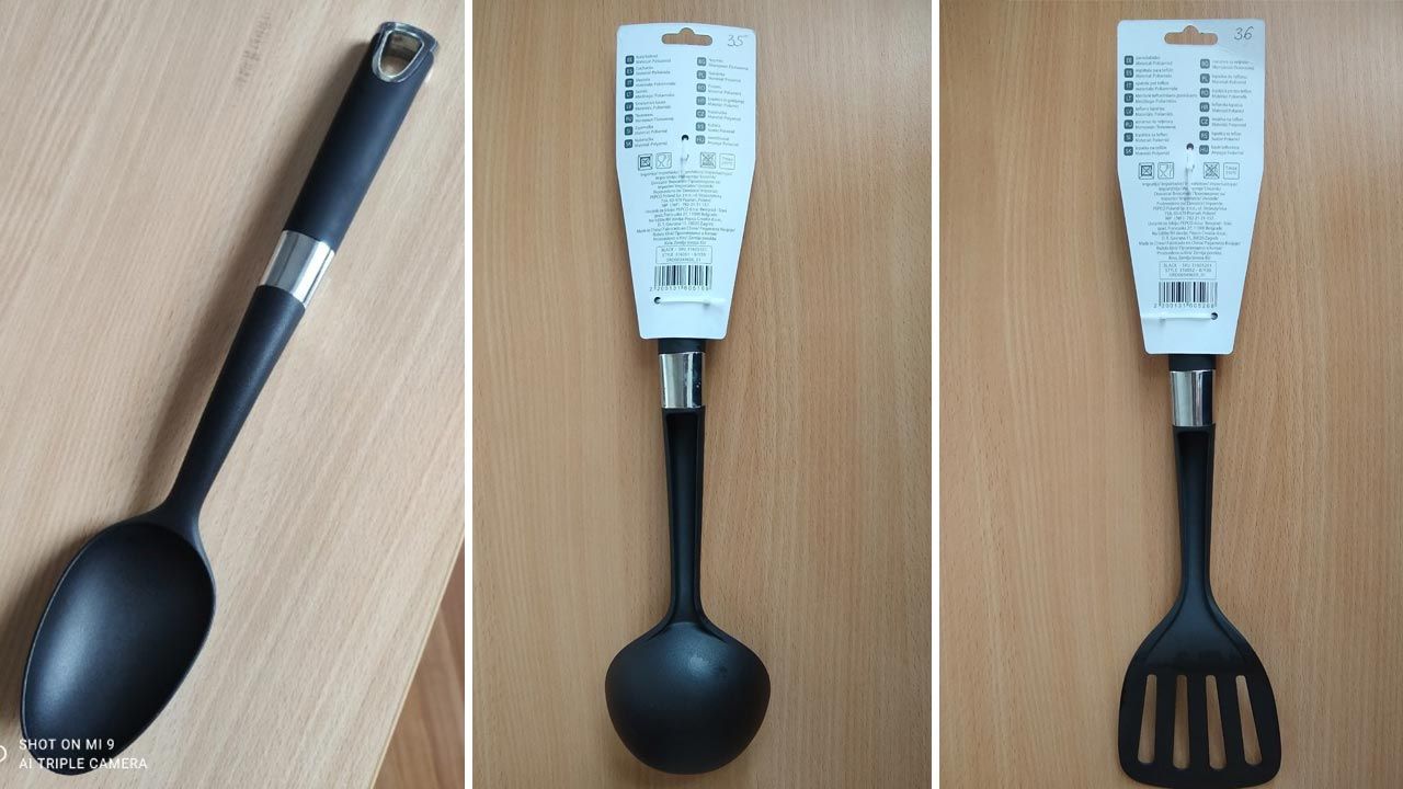 Łyżka, chochla i łopatka mogą stwarzać zagrożenie (fot. GIS) Łyżka, chochla i łopatka mogą stwarzać zagrożenie (fot. GIS)
